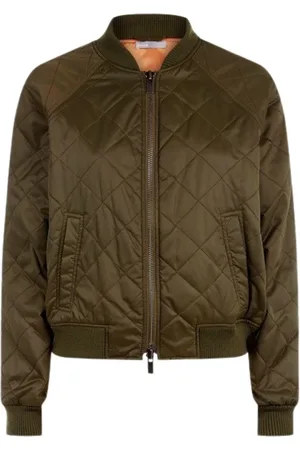 Vince Quilted Shell Bomber Jacket
