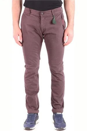 D.A. Daniele Alessandrini Slim-fit Trousers, male, , W32, Slim-Fit Stylish Trousers