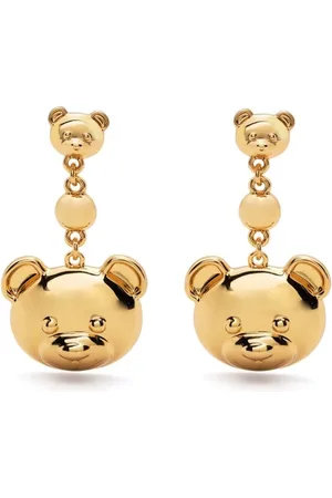 Moschino Earrings, female, , ONE SIZE, Gold Glam Earrings