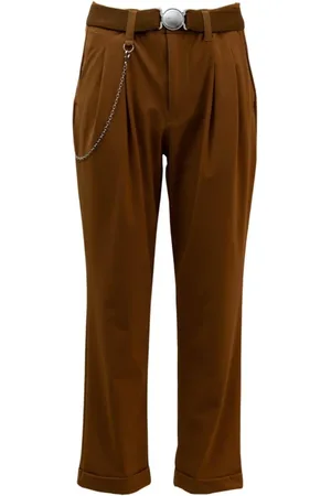 High Cropped Trousers, female, , L, Cropped Trousers