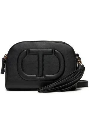 Twin-Set Cross Body Bags, female, , ONE SIZE, Shoulder Bag with Oval Logo