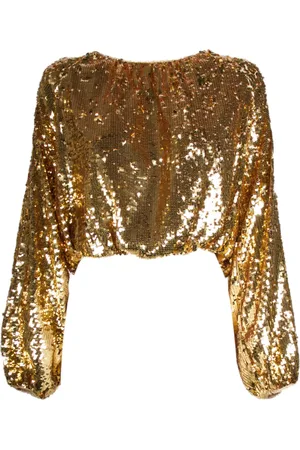 Jucca Sequin Sweatshirt - Gold
