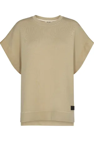 Mos Mosh T-Shirts, female, , S, Stylish Waistcoat Sweatshirt with Side Slits