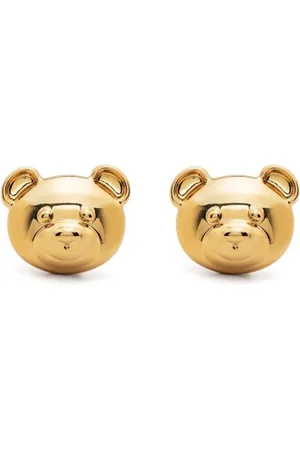 Moschino Earrings, female, , ONE SIZE, Gold Earrings for Glamorous Style