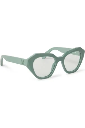 OFF-WHITE Geometric Cat-Eye Sunglasses