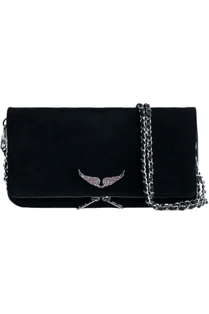 Zadig & Voltaire Cross Body Bags, female, , ONE SIZE, Suede Rock Party Clutch