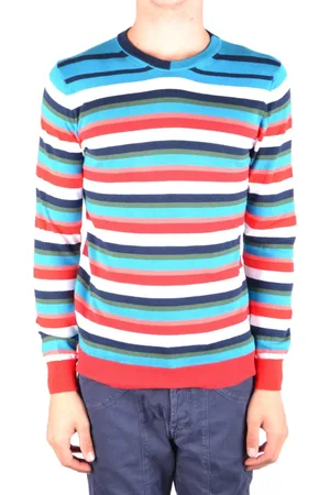 D.A. Daniele Alessandrini Round-neck Knitwear, male, , M, Stylish Round-Neck Knitwear Jumpers