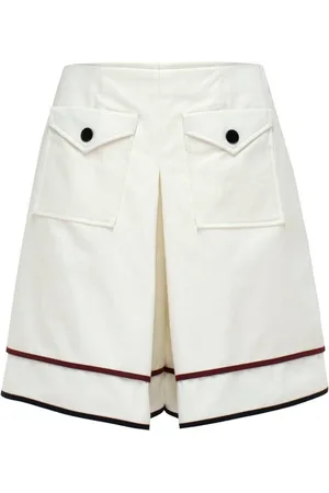 MVP Wardrobe High-Waisted Pleated Shorts with Pockets