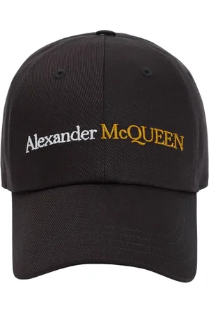 Alexander McQueen Caps, male, , M, Classic Logo Bicolor Gold Hat
