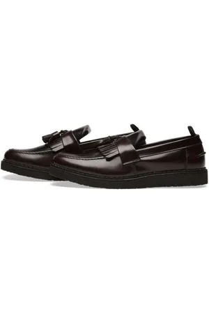 Fred Perry Loafers, male, , 7 UK, Tassel Loafer Oxblood Leather Shoes
