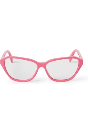 OFF-WHITE Geometric Cat-Eye Sunglasses