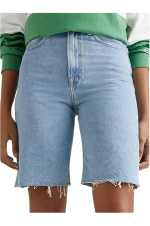 Tommy Hilfiger High Waist Bermuda Denim Shorts