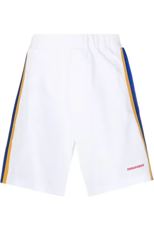Dsquared2 Training Shorts, male, , L, Logo Side Stripe Gym Shorts