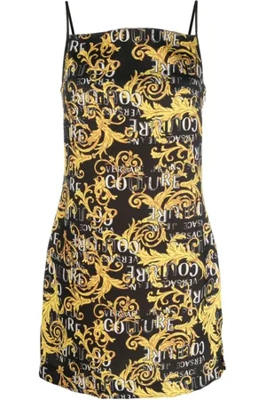 VERSACE Summer Dresses, female, , XS, Black Couture Dress