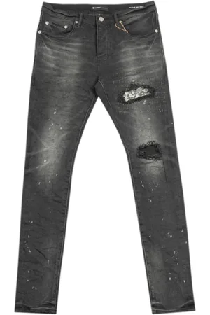 Purple Brand Slim-fit Jeans, male, , W34, Bandana Patch Slim-Fit Jeans
