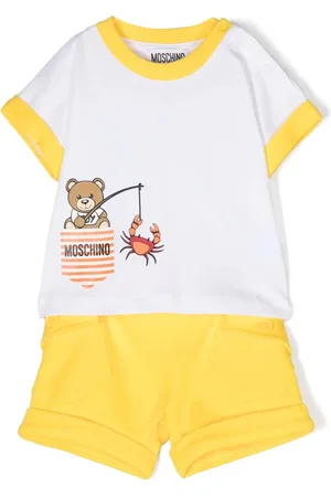 Moschino Sets, male, , 6 M, Kids Dress Set Teddy Bear