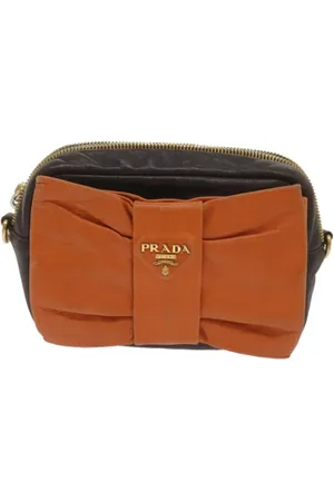 Prada Pre-owned Cross Body Bags, female, , ONE SIZE, Pre-owned Leather shoulder-bags