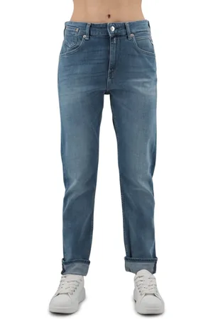 Replay Stylish Slim Boyfit Denim Jeans