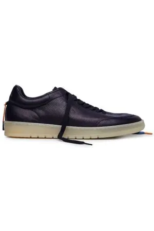 Barracuda Sneakers, male, , 6 UK, Navy Premium Leather Trainers