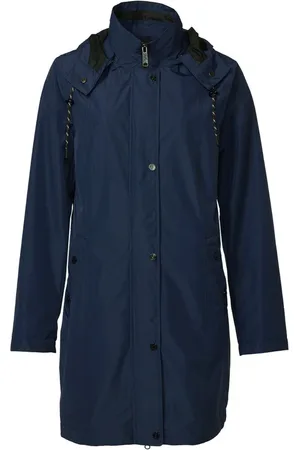 Danwear Rain Jackets, female, , M, Gilda Rain Jacket Navy