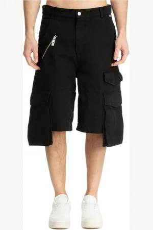 GCDS Denim Long Shorts
