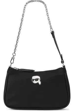 Karl Lagerfeld Shoulder Bags, female, , ONE SIZE, Shoulderbag Ikonik 2.0 Nylon Small Zip