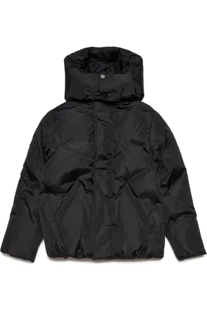 Maison Margiela Logo Hooded Padded Jacket