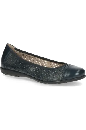 Caprice Ballerinas, female, , 6 UK, ocean nappa casual closed ballerinas