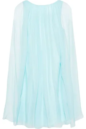 Max Mara Party Dresses, female, , M, Clear Silk Layered Dress