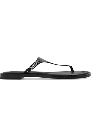 Michael Kors Flip Flops, female, , 3 UK, Daniella Leather Flip-Flops
