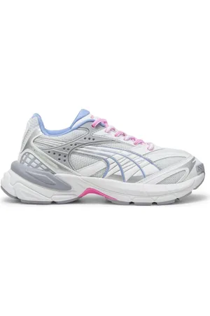 PUMA Sneakers, female, , 7 UK, Silver Leisure Trainers for Adults