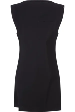 Sportmax Short Dresses, female, , 2XS, Sleeveless Tunic Waterproof Cotton