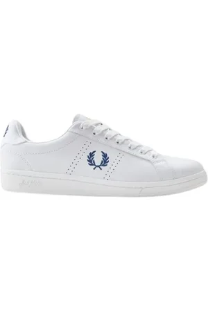 Fred Perry Sneakers, male, , 10 UK, Towelling Trainers with Laurel Detail