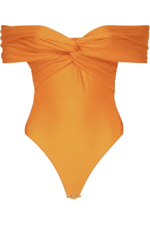 Andamane One-piece, female, , XS, Crossover Bardot Bodysuit Made in Italy