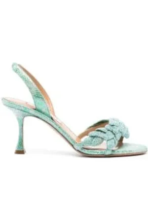 Aquazzura Galactic Flower Sandals
