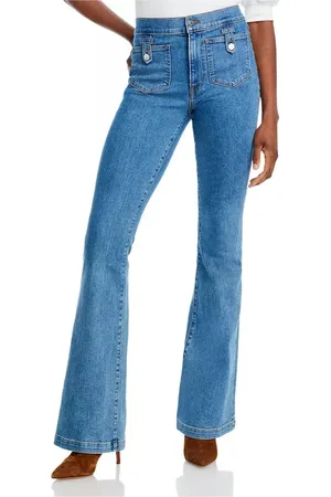 Etro High Rise Flare Jeans - Globtter Moon