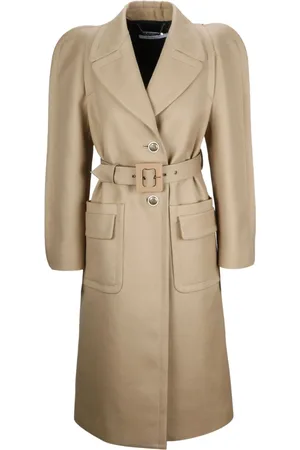 Givenchy Belted Coats, female, , S, Wool Belted Coat