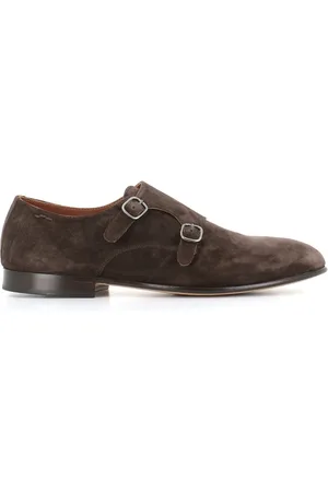 Alexander Hotto Business Shoes, male, , 8 1/2 UK, Dark Suede Loafers