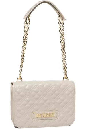 Moschino Quilted PU Shoulder Bag