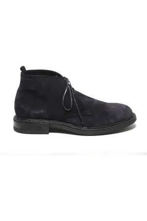 Alexander Hotto Lace-up Boots, male, , 7 1/2 UK, Suede Ankle Boots Stylish
