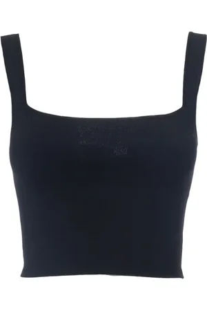 Max Mara Soft Viscose Cropped Top