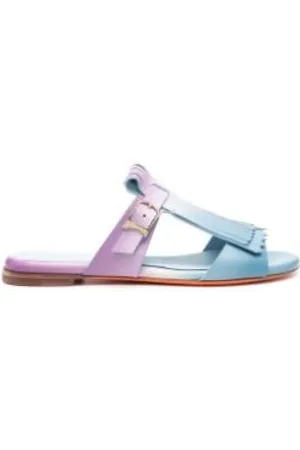 santoni Fringed Dua Sandals