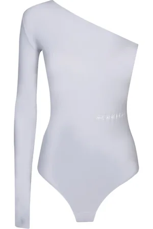 Maison Margiela Body, female, , M, Grey Jumper Bodysuit Slim Fit