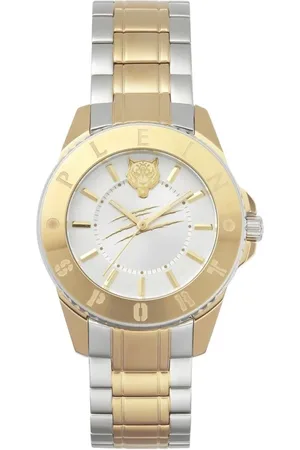 Philipp Plein Glam Gold/Silver Stainless Steel Watch
