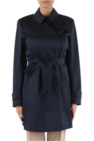 MARELLA Trench Coats, female, , L, Stretch Cotton Trench Coat