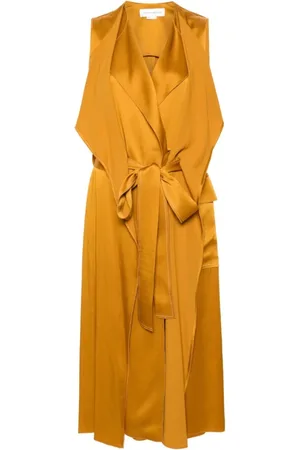Victoria Beckham Party Dresses, female, , XS, Crepe Effect Wrap Dress