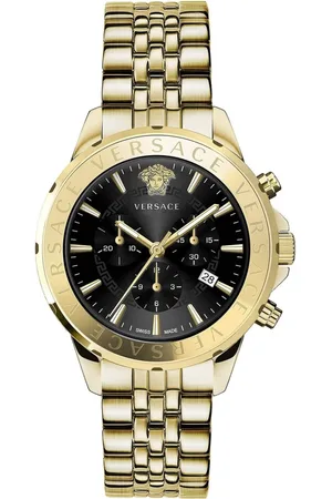 VERSACE Chrono Signature Chronograph Watch Stainless Steel