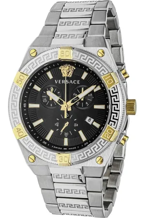 VERSACE Watches, male, , ONE SIZE, Sporty Greca Chronograph Watch