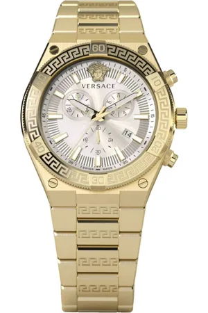 VERSACE Watches, male, , ONE SIZE, Sporty Greca Chronograph Watch