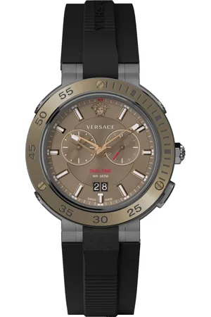 VERSACE Watches, male, , ONE SIZE, V-Extreme Pro Dual Time Chronograph Watch